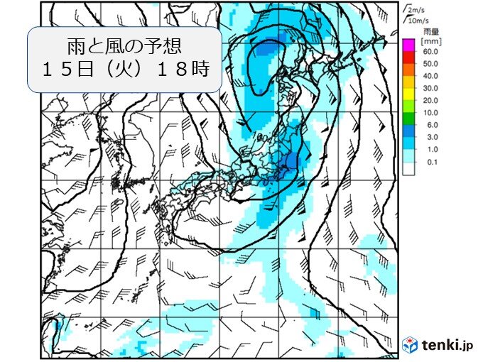 週明けは「春の嵐」?