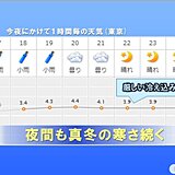 真冬の寒さの中で停電発生も　朝にかけて冷え込み厳しく