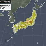 「花粉情報」25日は広くスギ花粉が飛散　九州～関東はヒノキ花粉も　対策を