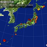 27日朝　北海道で最大震度4の地震　ここ1週間　震度3以上が7回