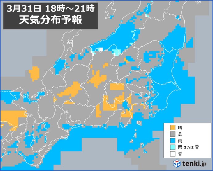 関東 木曜は雨 金曜は寒の戻り お花見に適したタイミングはいつ 気象予報士 田中 正史 22年03月30日 日本気象協会 Tenki Jp