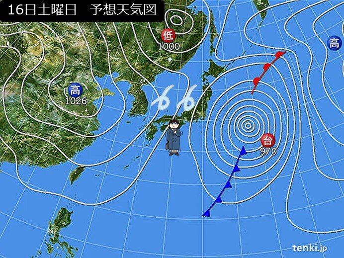 土曜日　天気回復も気温は低め　今週前半と比べて10度以上低くなる所も!