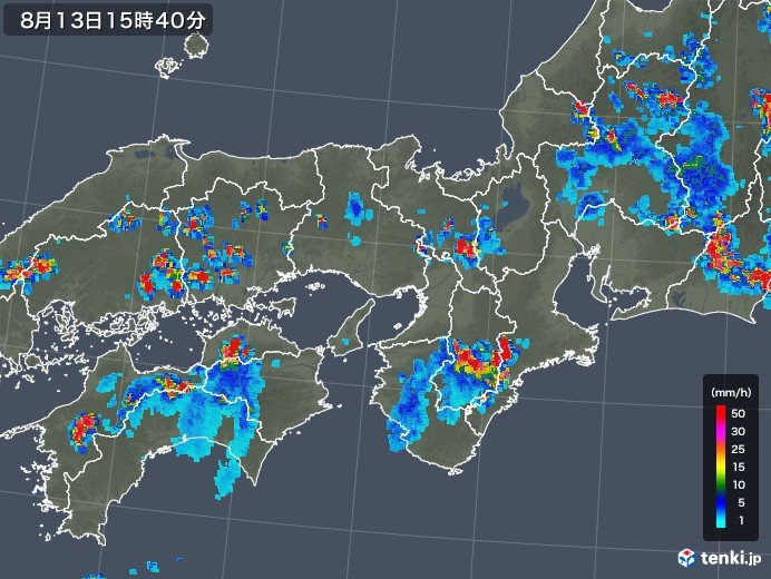 西日本・東海エリアの天気と注意点