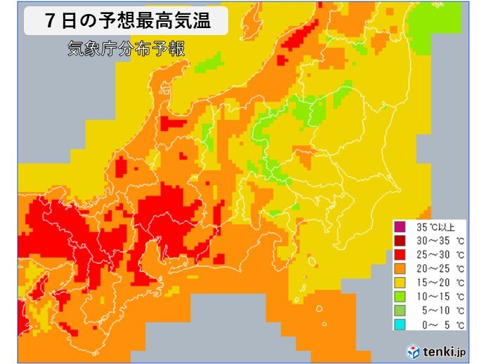 東海地方　ゴールデンウィーク終盤　まずまずの行楽日和　連休明けの天気と気温は!?