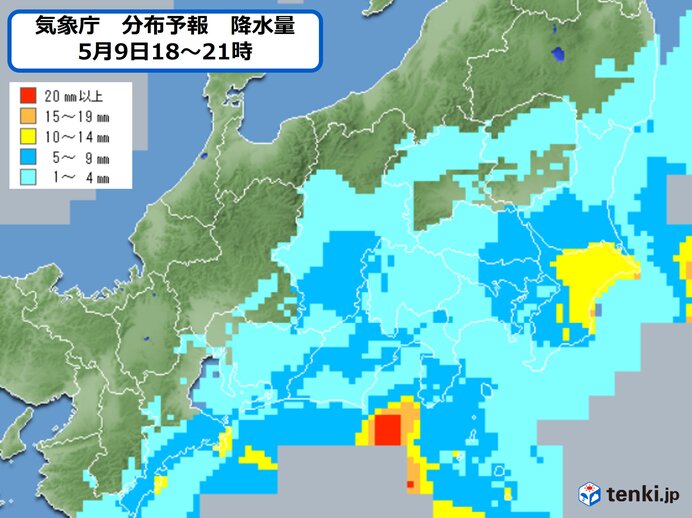 雨のピークは?　いつまで降る?