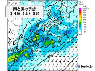 東海地方　雨のピークは今夜から明日の朝　警報級の大雨のところも