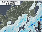 関東　所々で雨　ランチタイムの外出など折り畳み傘があると安心