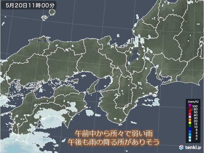 きょう金曜日　雲が広がりやすく雨の降る所も　甲子園周辺でも小雨がパラつく可能性あり