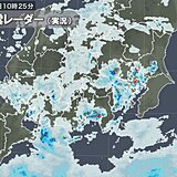 東京湾周辺に発達した雨雲　短い時間にザッと降るゲリラ雷雨に注意