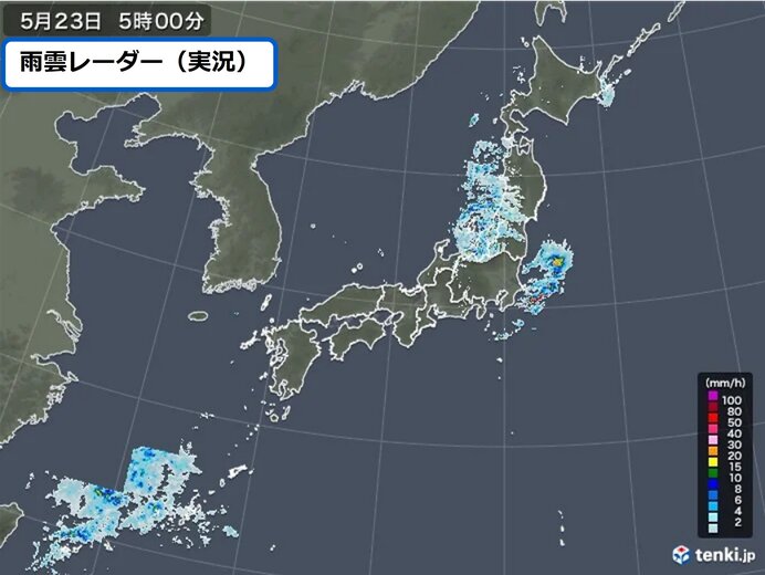 ポイント①　北海道～関東甲信は「急な雨や雷」に注意