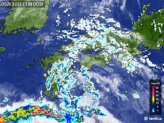 九州　2週間天気　今後の梅雨前線の動向は