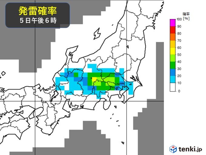 梅雨入り前　雹(ひょう)の被害が多い季節