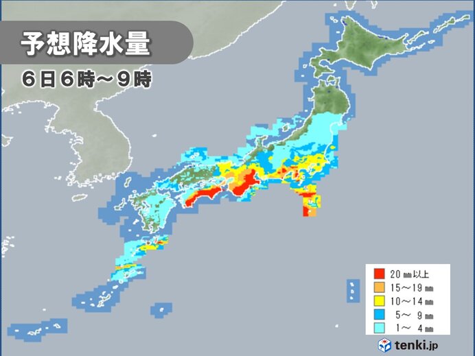 週明け　荒天に警戒