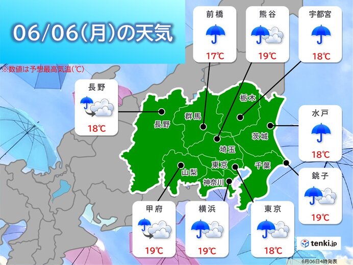 京都府の過去の天気 実況天気 22年06月06日 日本気象協会 Tenki Jp