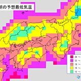 17日夜　西日本・東海の天気と注意点