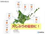 北海道　いよいよ夏の暑さに!　熱中症などに注意
