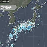 発達した雨雲　北陸では激しい雨を観測　土砂災害の危険度が高い　厳重警戒