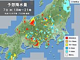 関東　きょうも所々で雨や雷雨　あす以降もすっきりしない天気