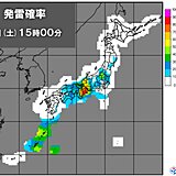 9日午後も西日本や東日本でゲリラ豪雨に警戒　滝のような雨の恐れ　発雷確率高く