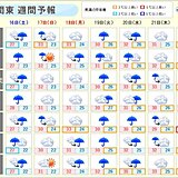 3連休　関東は真夏の暑さが戻る　熱中症に注意　貴重な晴れ間でお出かけのチャンスも