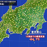 東京都心は1か月ぶりに夏日にならず　17日は30℃超で蒸し暑く　熱中症に注意