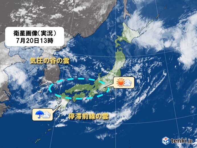 東海地方　週間予報　天気は短い周期で変化