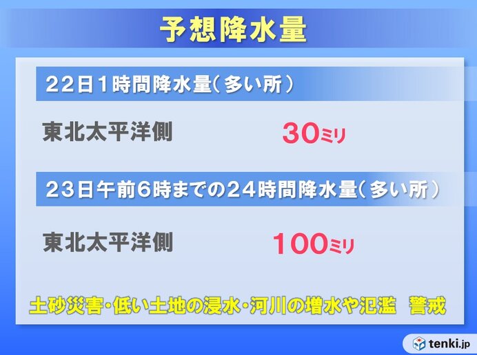 今回の大雨の特徴は?　予想降水量は?