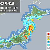 東北の太平洋側　今夜にかけて再び大雨のおそれ　土砂災害など警戒