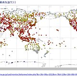 偏西風の蛇行　7月上旬からヨーロッパで顕著な高温　日本の上空には寒気流入