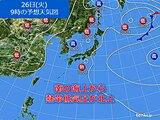 関西　今週は熱帯低気圧の動き次第で雨脚が強まる所も