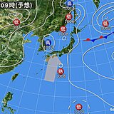 「熱帯低気圧」北上　台風にならなくても要注意　雨雲のもととなる暖湿気を運ぶ予想