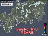 東海地方　週間天気　厳しい暑さが続く　午後を中心に雨雲が発達　天気の急変に注意