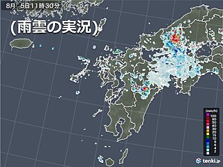 九州　5日　急な強い雨や落雷注意　6月以降、九州北部は少雨続く