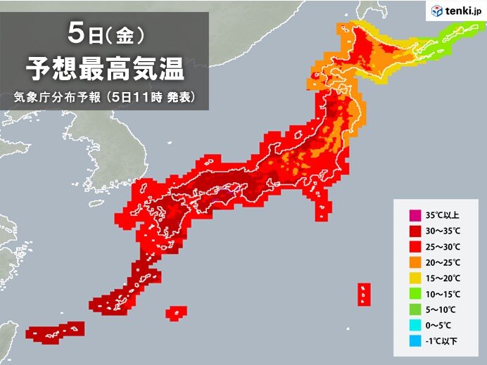 午後も局地的に雨雲発達　福井県は土砂災害などに厳重警戒　復旧作業など熱中症対策を