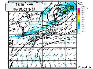 北海道～九州の日本海側　18日にかけて大雨の恐れ　災害の危険高まる