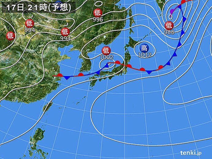 非常に激しい雨が降り　大雨の恐れ