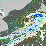 18日　広範囲で大雨　九州～関東は昼頃まで　東北や北海道は再び警戒を