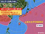 北陸　31日～9月初めにかけて大雨に要警戒　対策は30日迄に　台風の動向にも注意