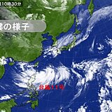 台風11号　暴風域を広げながら北上へ　来週初め九州北部など暴風域に入る可能性あり