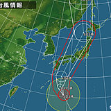 台風21号　西日本　接近前から激しい雨