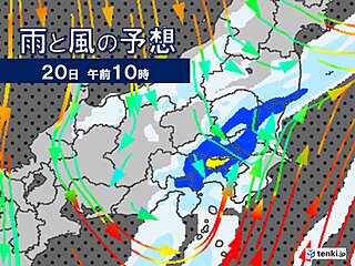 関東　20日に台風最接近　その後もすっきりせず　次の連休も傘の出番