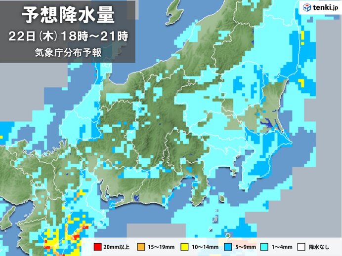 関東　きょうの午後は断続的に雨　3連休は熱帯低気圧から変わる台風の影響で大雨か