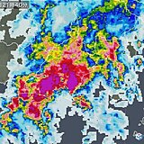 静岡県で集中豪雨発生「記録的短時間大雨情報」が連続で発表