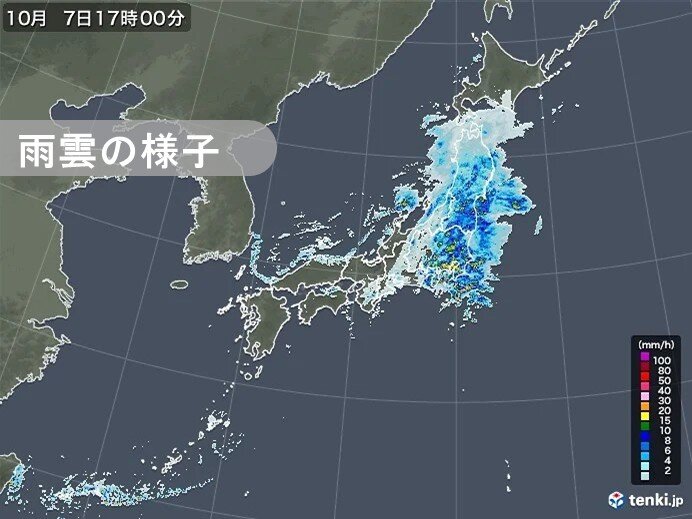 東海や関東 地盤が緩んでいる所も 台風15号の影響を受けた静岡なども注意 気象予報士 日直主任 22年10月07日 日本気象協会 Tenki Jp