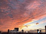 秋は夕暮れ　今週中ごろは関西の広い範囲で夕焼け日和に