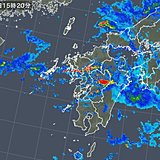 熊本県で次々1時間100ミリ超の猛烈な雨