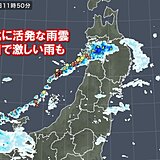 東北に活発な雨雲　秋田では激しい雨も　あす23日にかけて十分注意