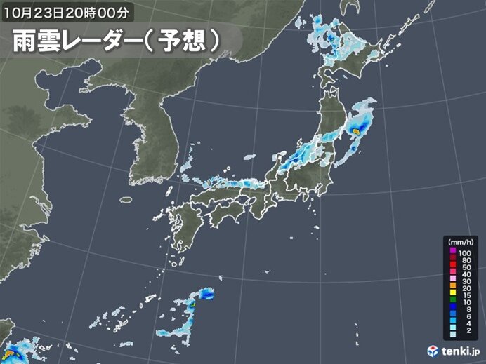 北日本・北陸　大気の状態不安定