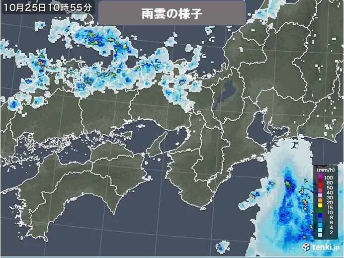 関西　きょう25日(火)まで突然の雨や落雷・突風に注意　あす水曜日からは秋晴れに