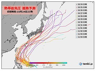 南海上に熱帯低気圧発生予想　発達・北上傾向で来週前半は荒天のおそれ　動向に注意を